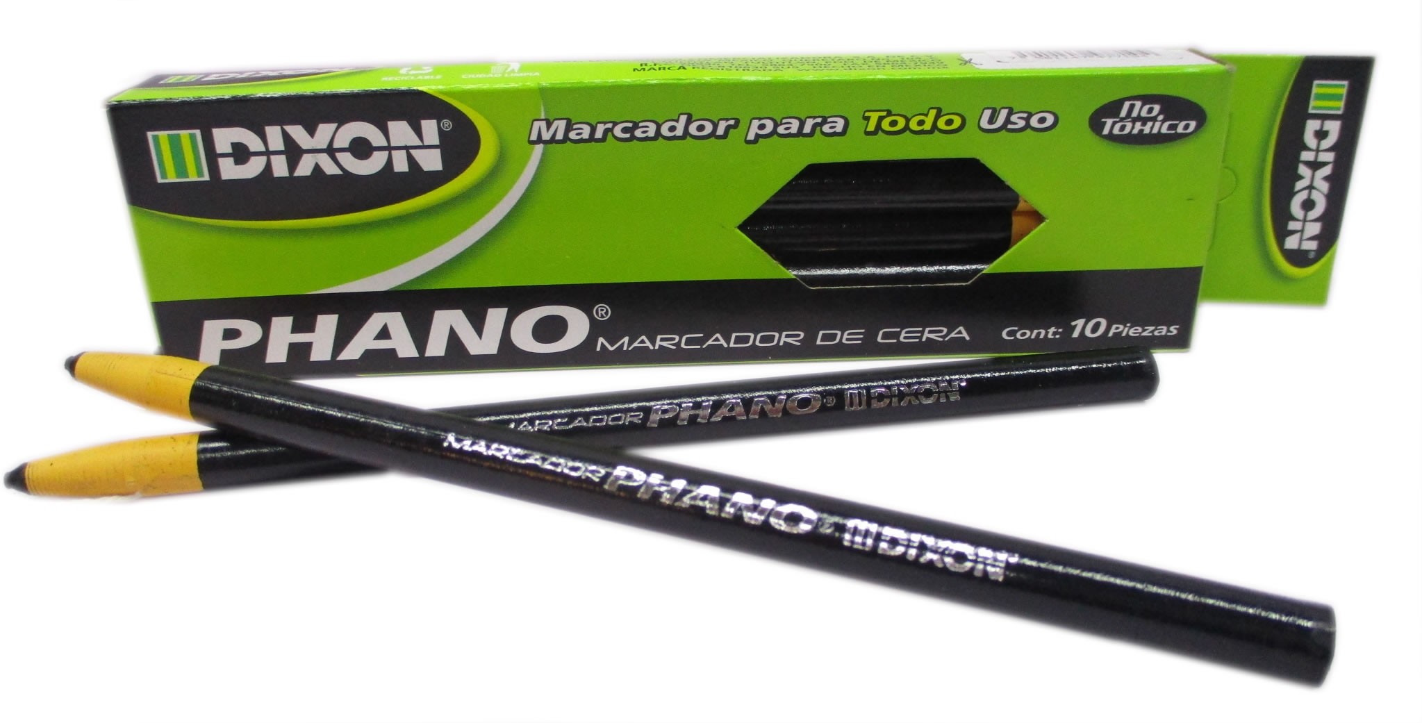 MARCADOR DE CERA NEGRO DIXON PHANO