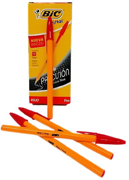 BOLIGRAFO PUNTO FINO ROJO