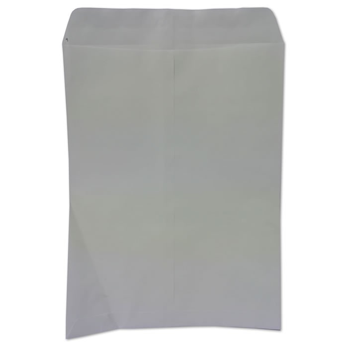 SOBRE BOLSA SOLAPA ENGOMADA BLANCO CARTA