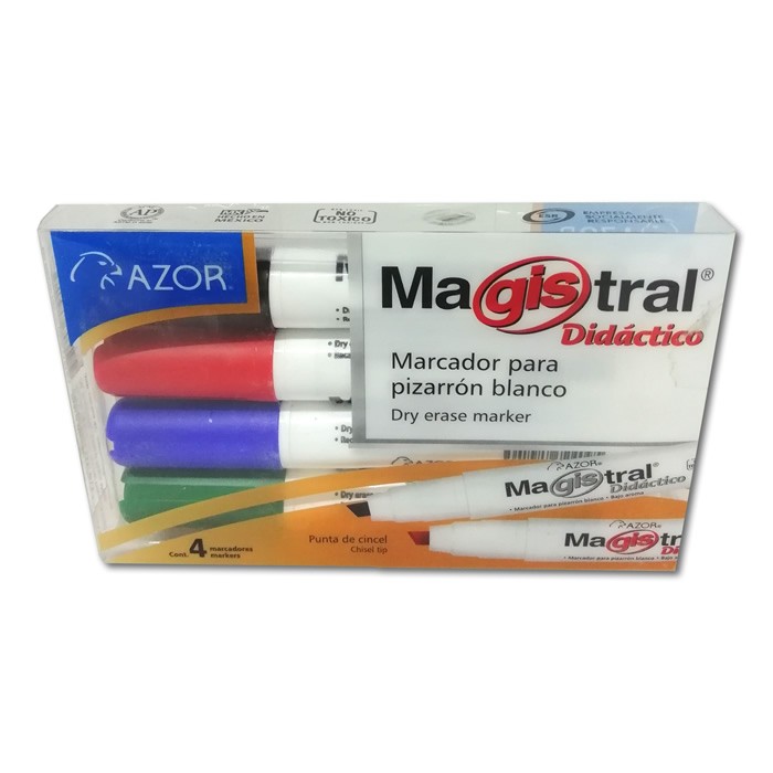 MARCADOR PARA PIZARRON COLORES SURTIDOS