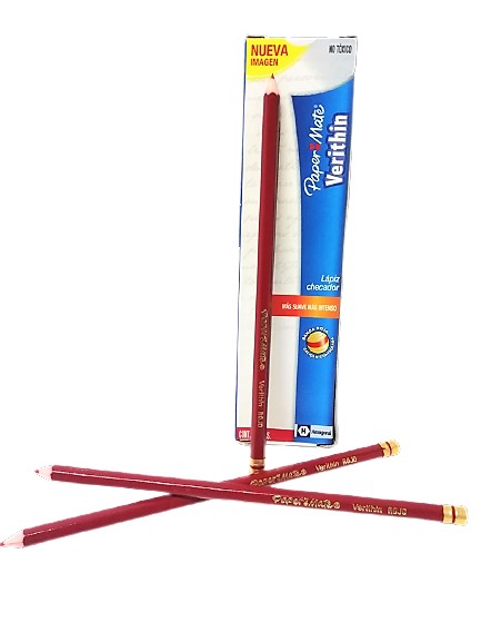 LAPIZ CHECADOR ROJO CARMIN VERITHIN