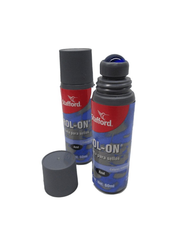 TINTA PARA SELLO AZUL STAFFORD