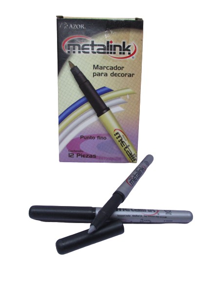 MARCADOR AZOR PARA DECORAR COLOR PLATEADO