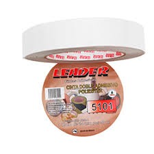 CINTA ADHESIVA DOBLE CARA LEADER 18 MM X 50 MTS