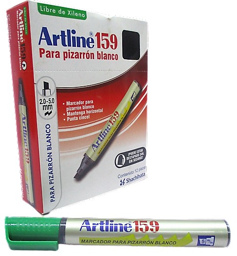 MARCADOR PARA PIZARRON ARTLINE 159 VERDE