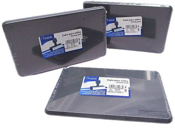 COJIN PARA SELLOS PLASTICO 2 SIN TINTA AZOR