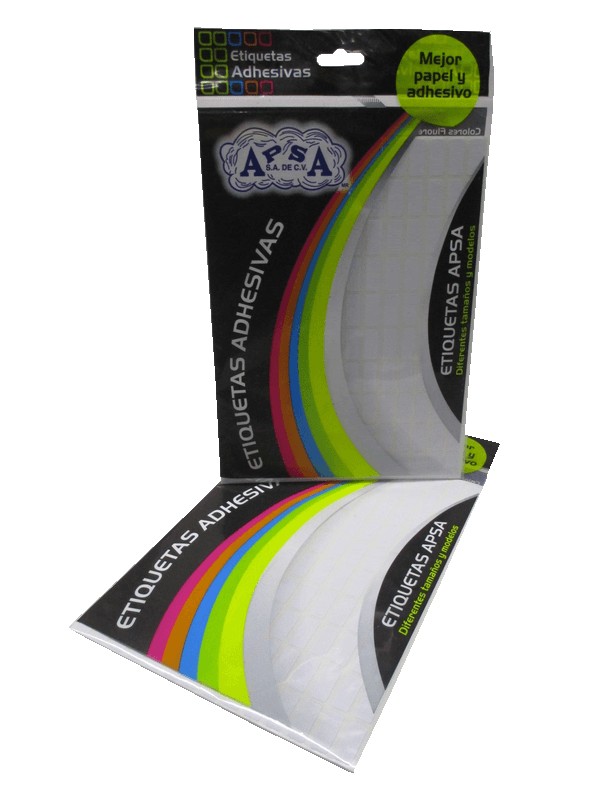 ETIQUETAS BLANCAS No 4 APSA