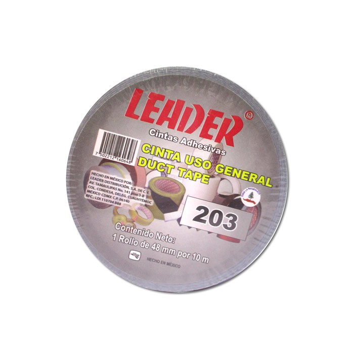 CINTA PARA DUCTOS LEADER 48 MM X 10 MTS