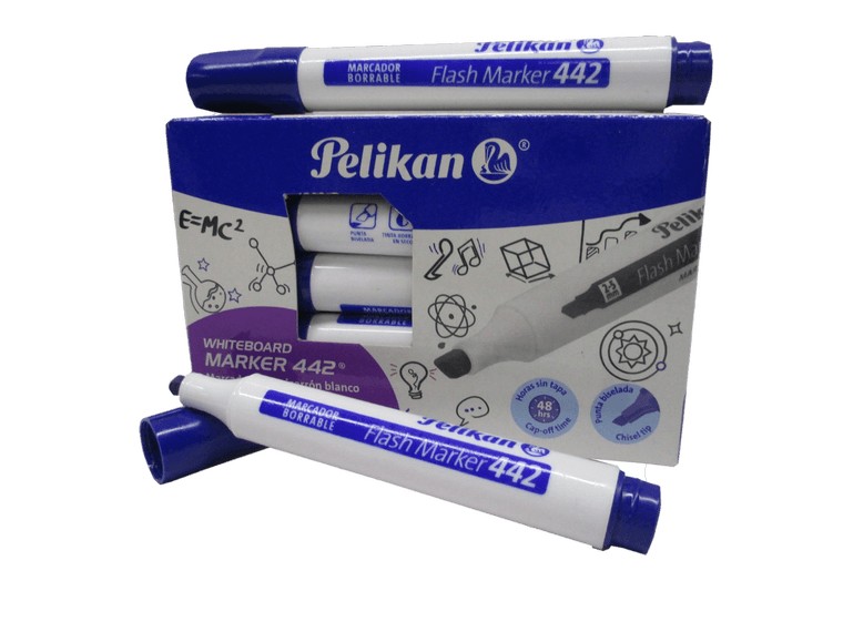 MARCADOR PARA PIZARRON PELIKAN AZUL