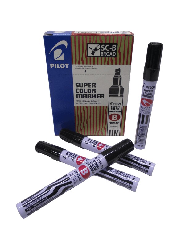 MARCADOR PERMANENTE RECARGABLE NEGRO