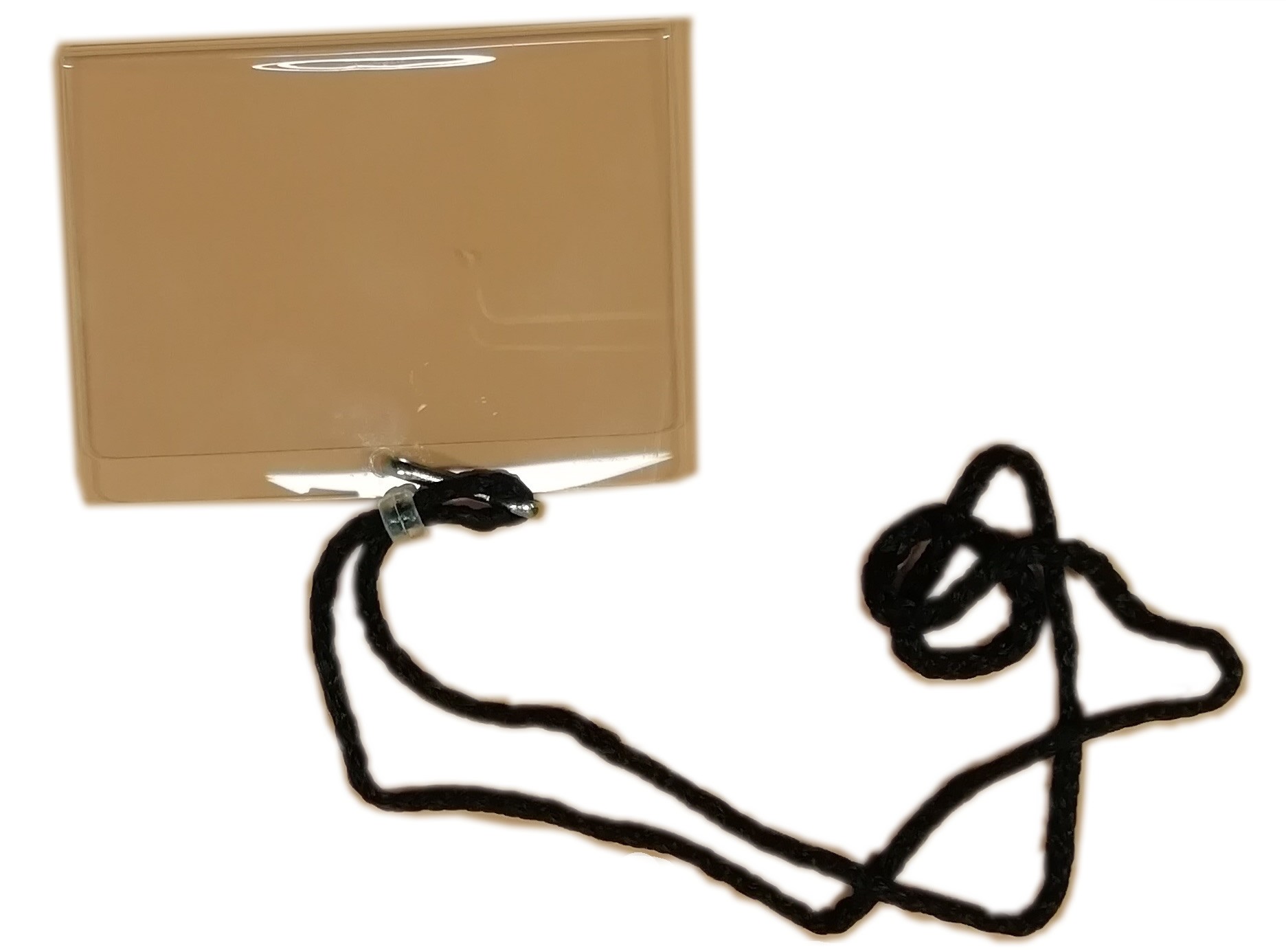 GAFETE HORIZONTAL CON CORDON DE 11X7 CMS