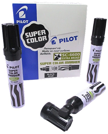 MARCADOR PERMANENTE JUMBO NEGRO PILOT