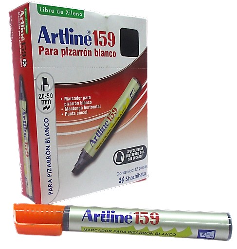 MARCADOR PARA PIZARRON ARTLINE 159 NARANJA