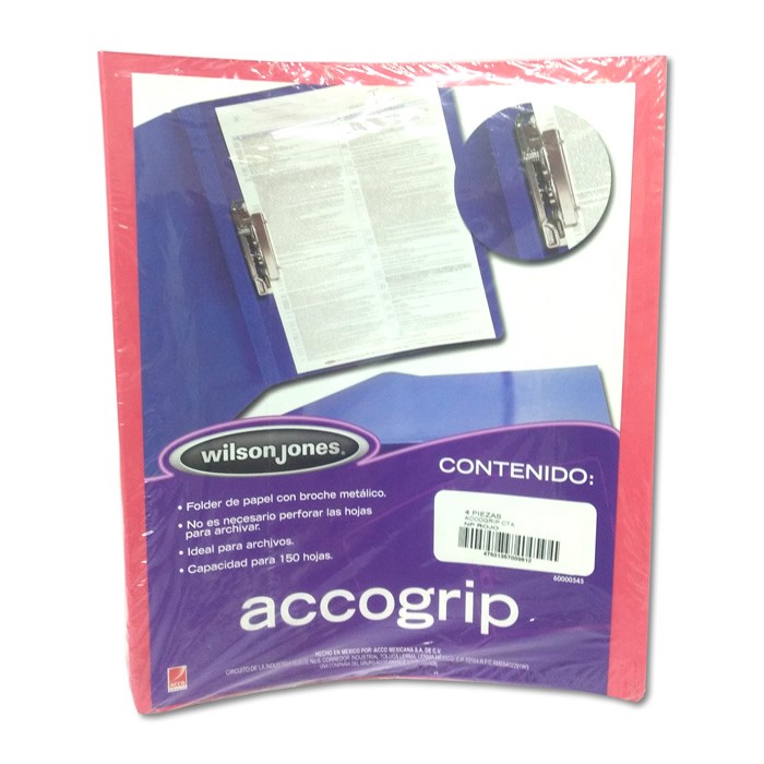 FOLDER CON PALANCA TAMAÑO CARTA ROJO