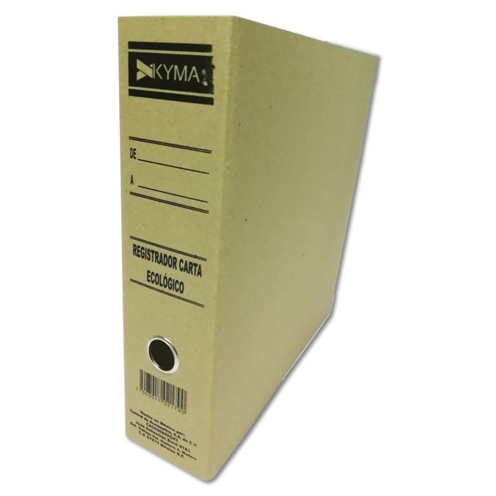 REGISTRADOR KYMA TAMAÑO CARTA ECOLOGICO