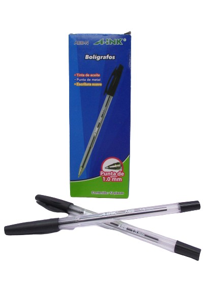 BOLIGRAFO A-INK PUNTO 1.0 MM NEGRO