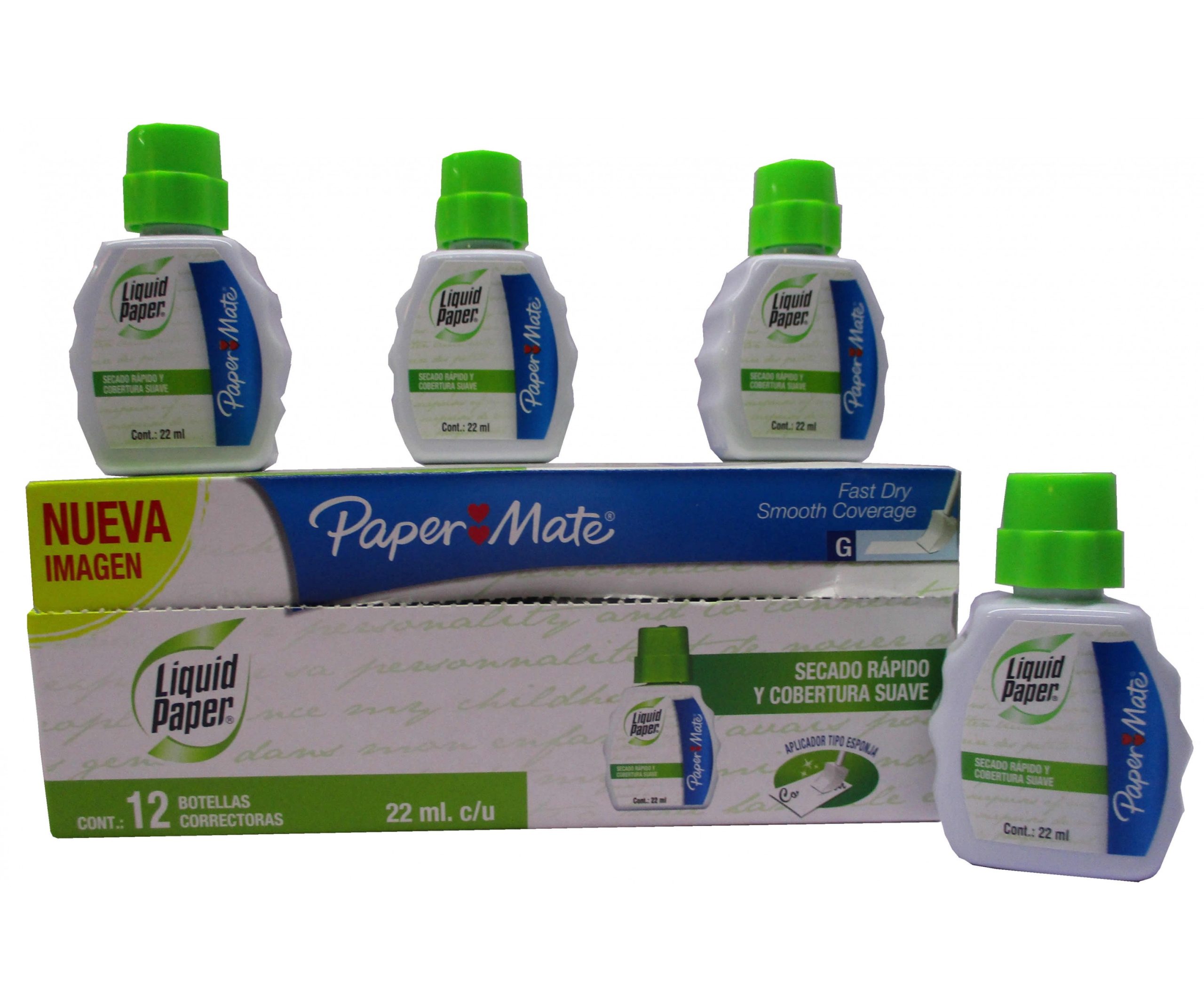 CORRECTOR LIQUIDO LIQUID PAPER MATE DE 22 ML