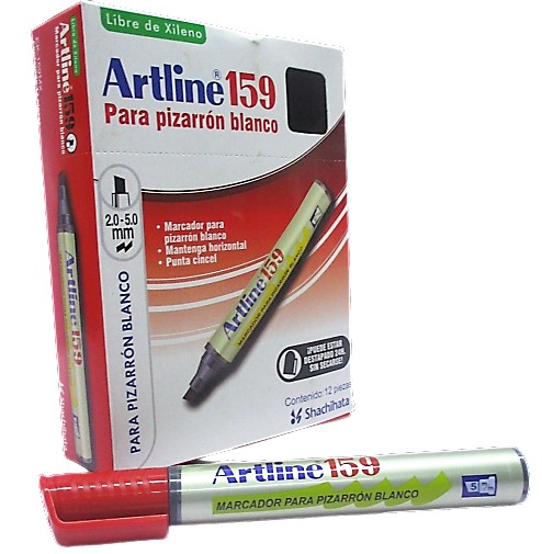 MARCADOR PARA PIZARRON ARTLINE 159 ROJO