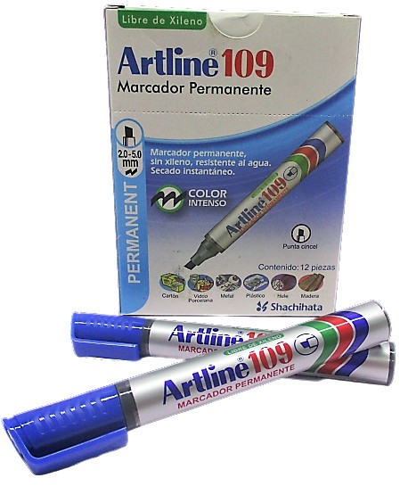 MARCADOR PERMANENTE AZUL ARTLINE