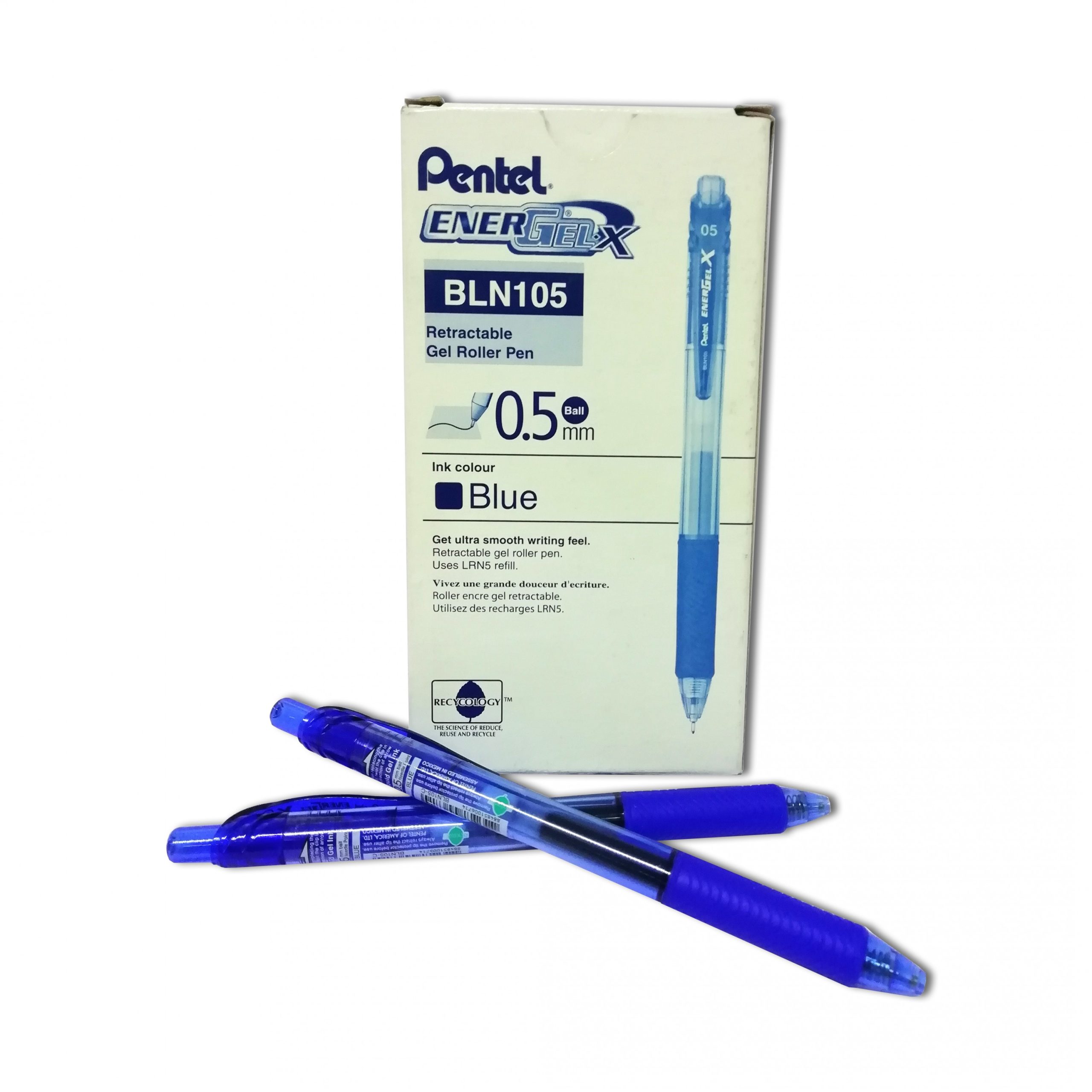BOLIGRAFO ENERGEL X RETRACTIL AZUL