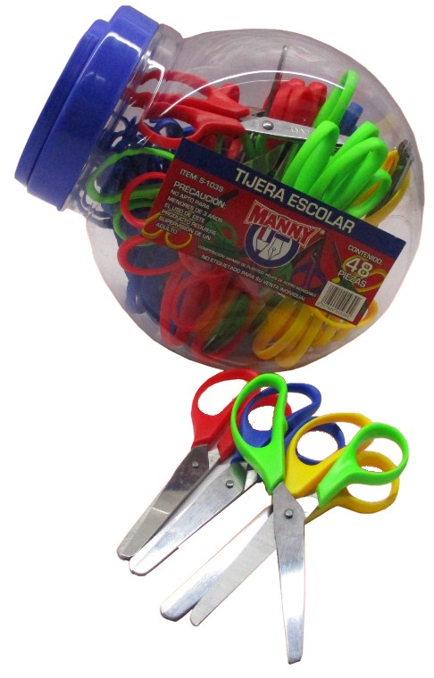 TIJERA ESCOLAR MANNY