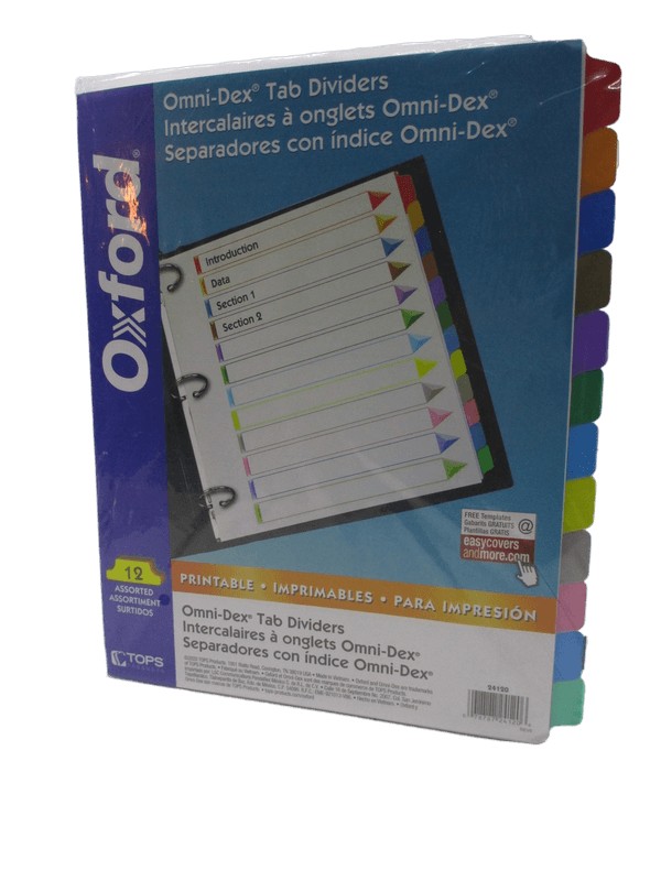 SEPARADORES OXFORD 12 DIVISIONES