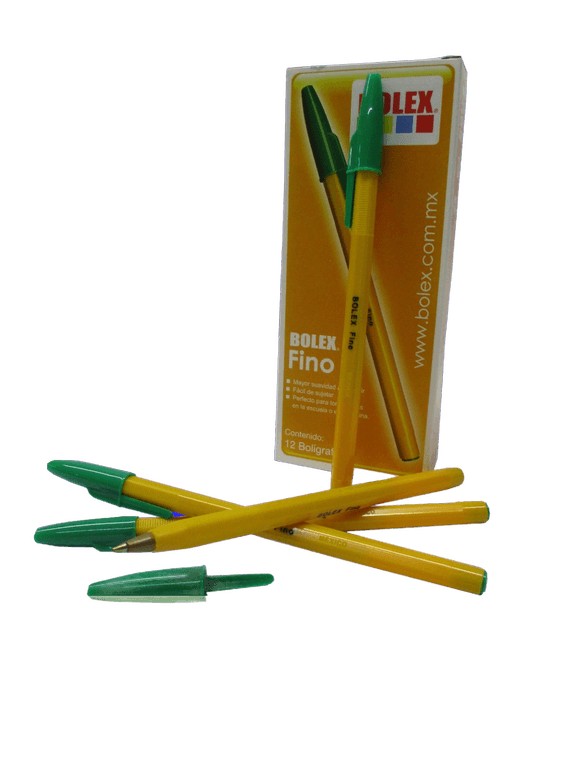 BOLIGRAFO PUNTO FINO VERDE BOLEX