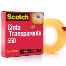 CINTA ADHESIVA TRANSPARENTE 3M 19 MM X 65 MTS