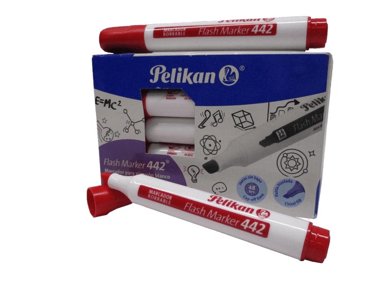 MARCADOR PARA PIZARRON PELIKAN ROJO