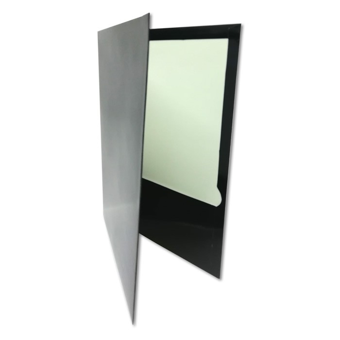 FOLDER TAMAÑO CARTA LAMINADO COLOR NEGRO