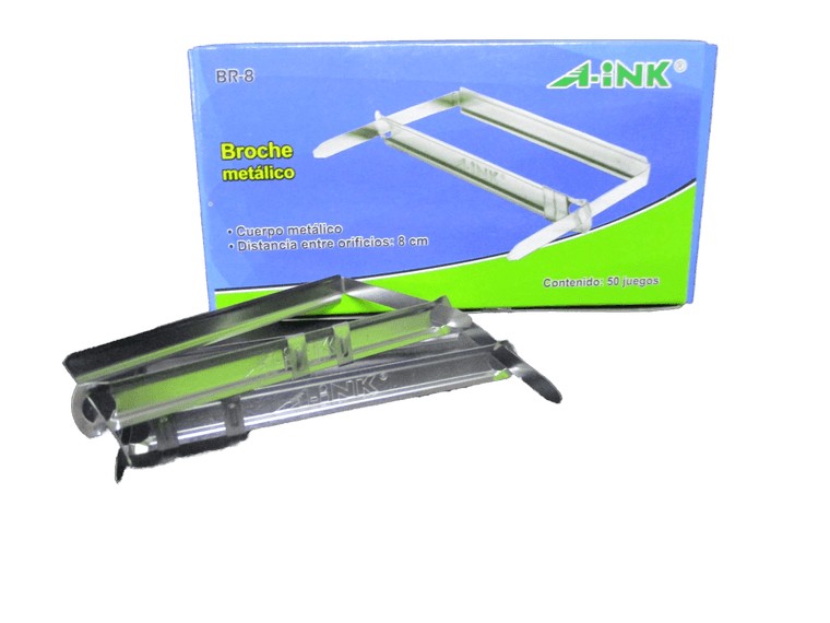 BROCHE PARA ARCHIVO 8CM A-INK