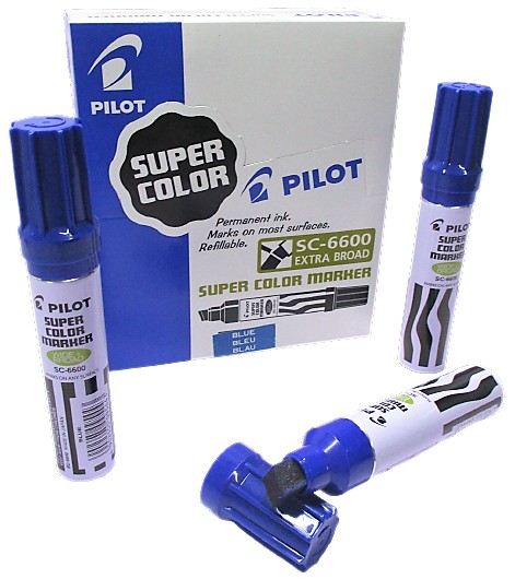 MARCADOR PERMANENTE AZUL PILOT