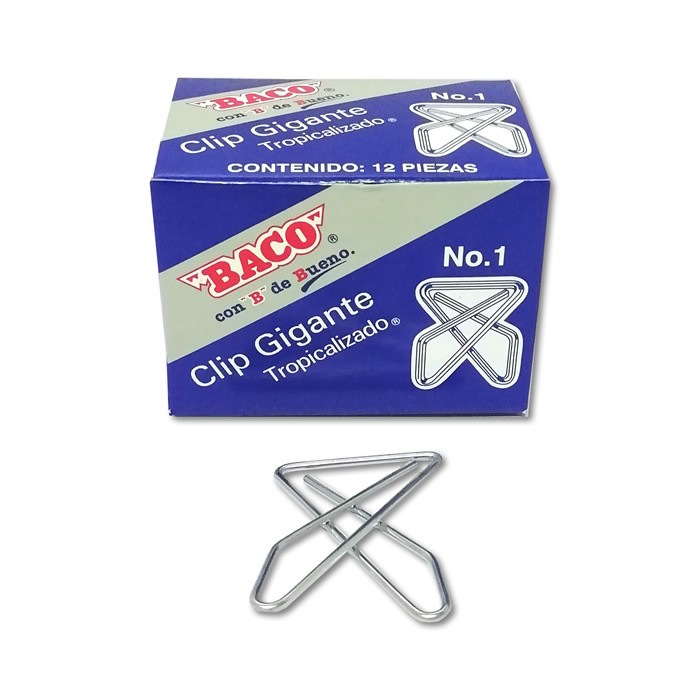 CLIP GIGANTE TROPICALIZADO No 1 BACO