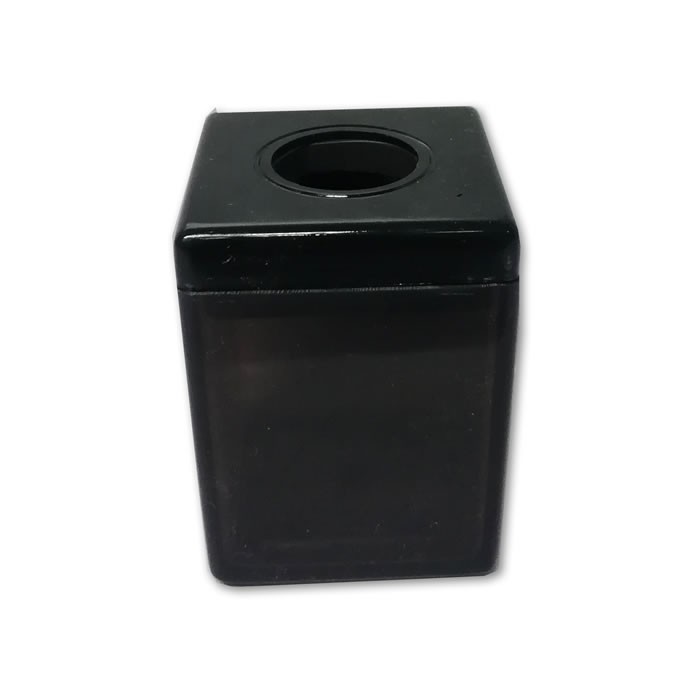 PORTA CLIPS ACRILICO HUMO CON IMAN