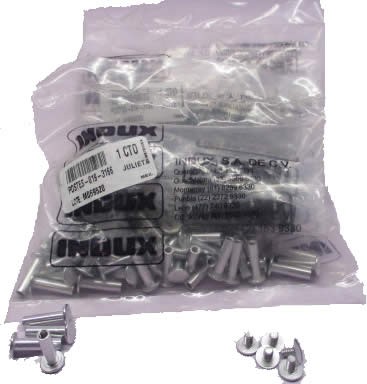 POSTE DE ALUMINIO INDUX 19 MM 3/4 DE PULGADA