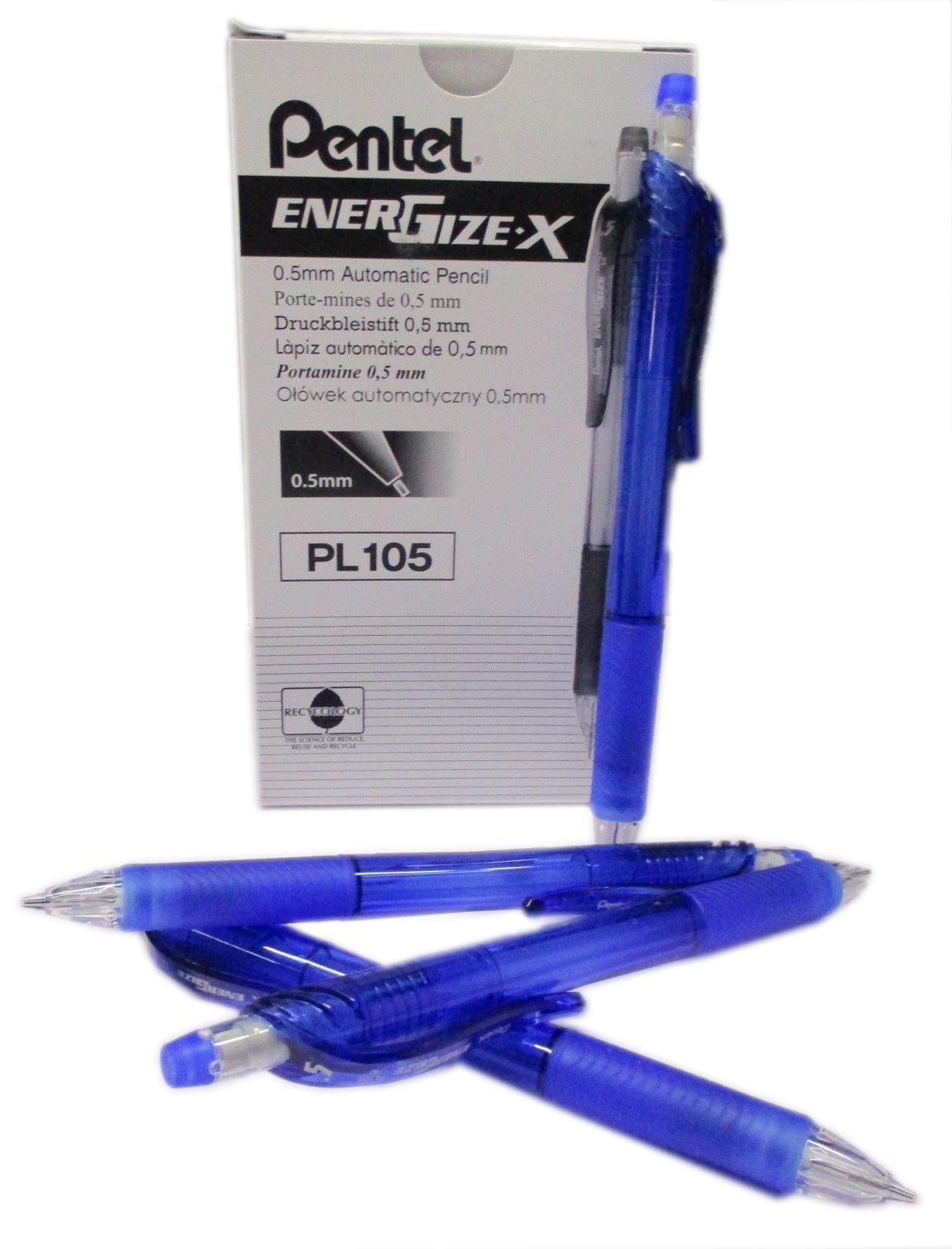 PORTAMINAS 0.5 MM ENERGIZE X PENTEL