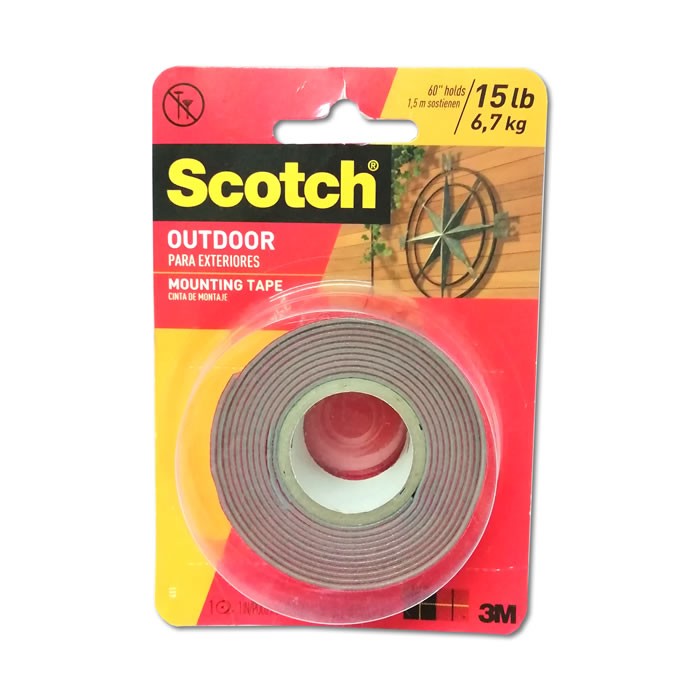 CINTA DE MONTAJE PARA EXTERIORES 3M SCOTCH 4011P