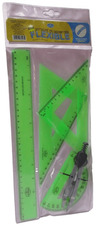 JUEGO DE GEOMETRIA PETIGON FLEXIBLE