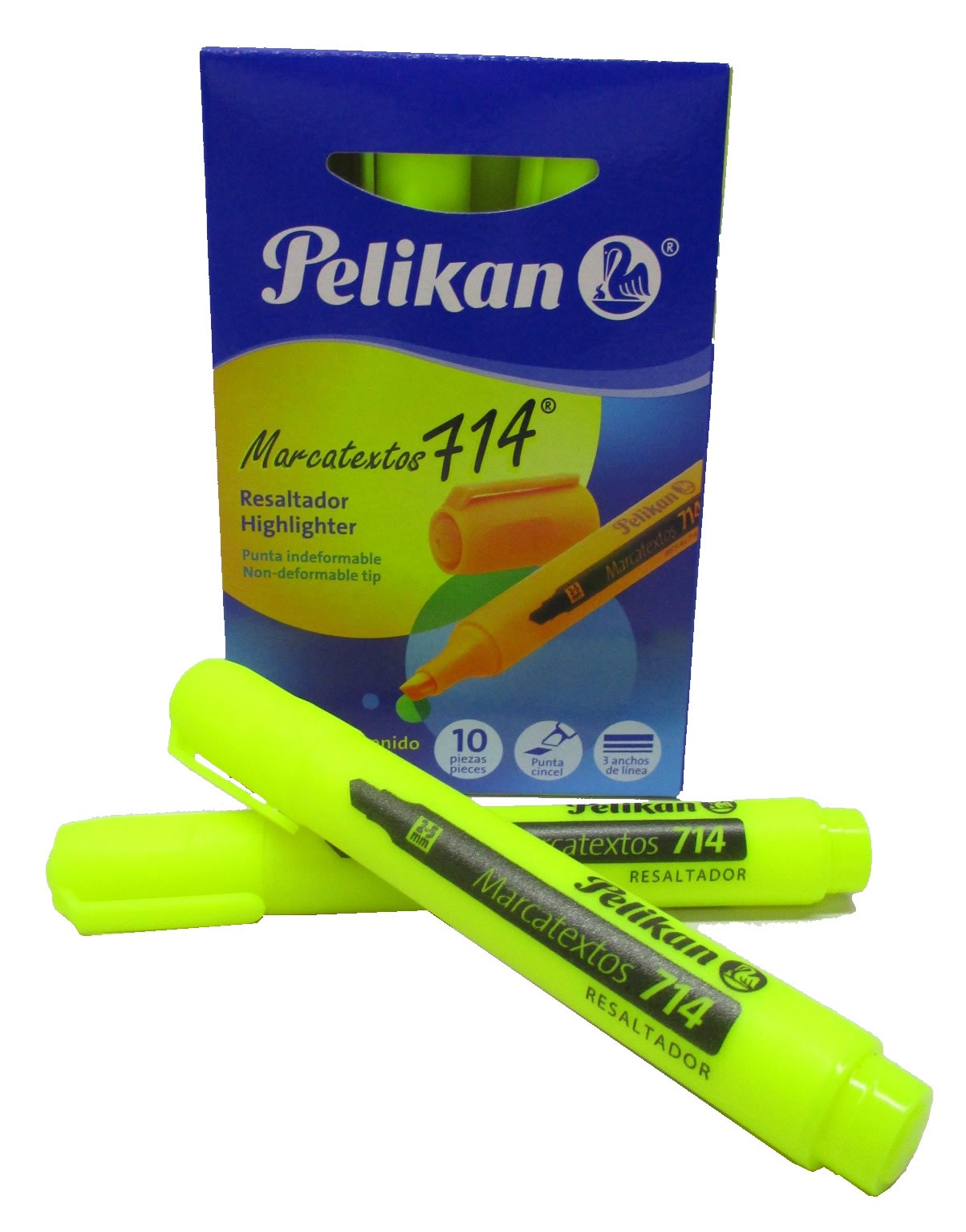 MARCATEXTOS AMARILLO PELIKAN 714