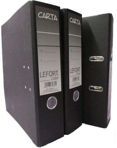 REGISTRADOR RADO LEFORT TAMAÑO CARTA NEGRO