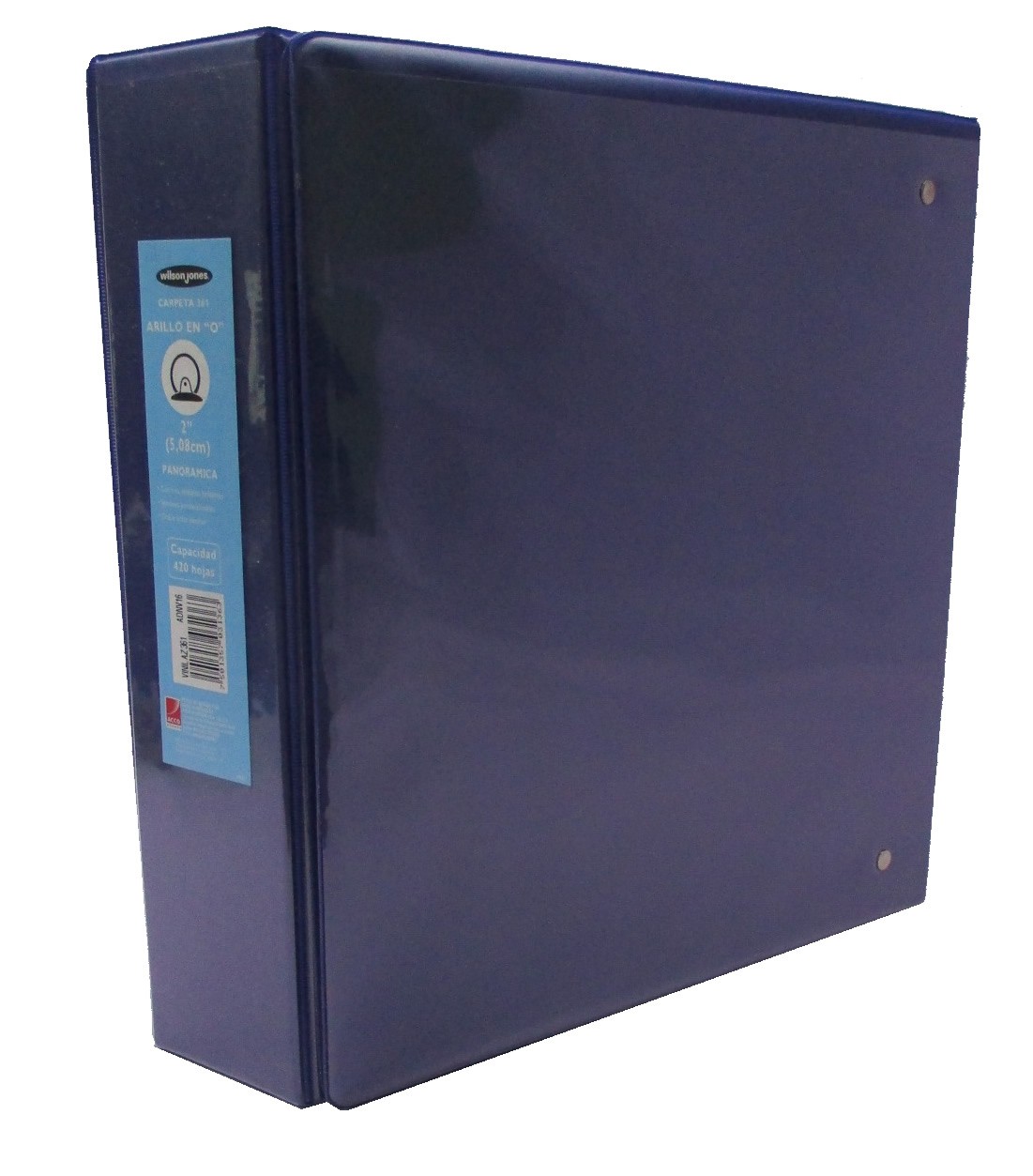 CARPETA AZUL PANORAMICA ACCO TAMAÑO CARTA 2 PULGADA HERRAJE O