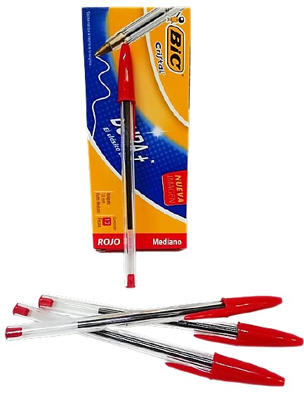 BOLIGRAFO PUNTO MEDIANO ROJO