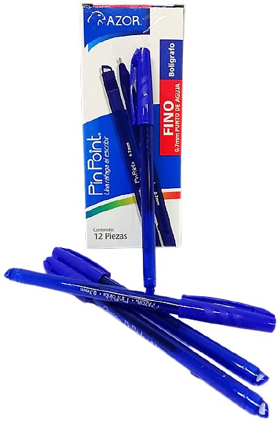 BOLIGRAFO PINT POINT PUNTO FINO AZUL
