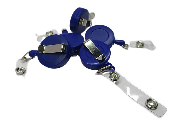 PORTA GAFETE TIPO YOYO MANNY AZUL