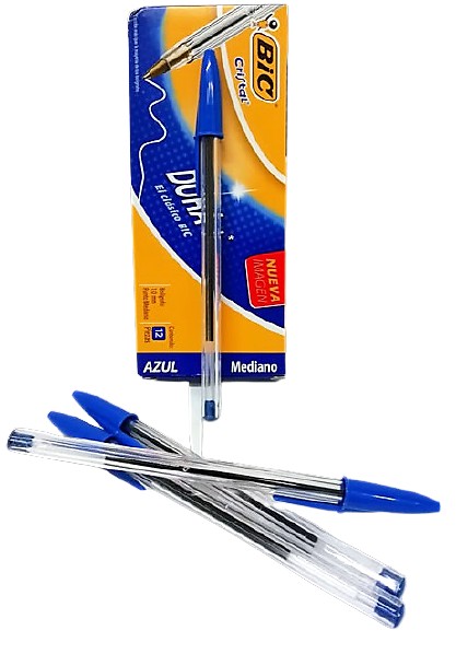 BOLIGRAFO PUNTO MEDIANO AZUL
