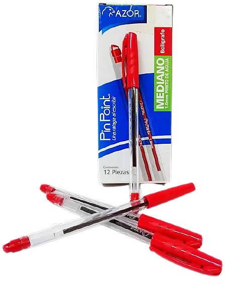 BOLIGRAFO PINT POINT PUNTO MEDIANO ROJO