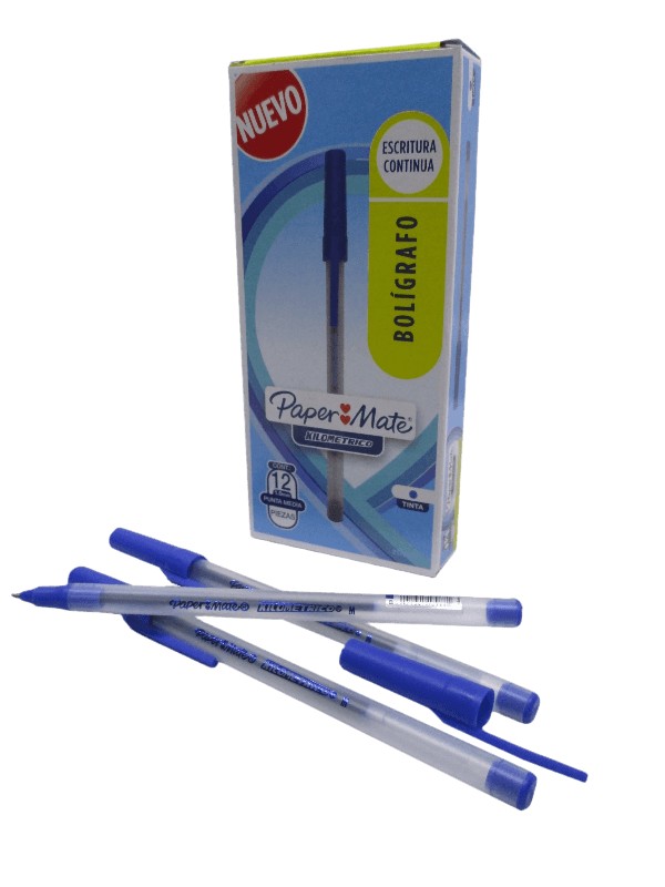 BOLIGRAFO KILOMETRICO PUNTO MEDIANO AZUL