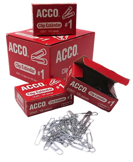 CLIP ESTANDAR No 1 ACCO