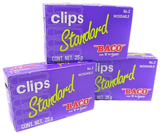 CLIP STANDARD No 2 BACO