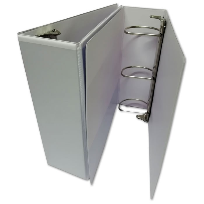 CARPETA BLANCA PANORAMICA OKAMI T/CARTA HERRAJE D 4 PULGADAS